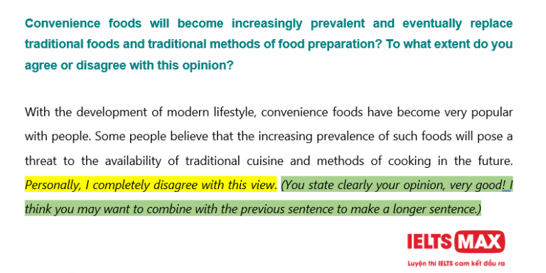 convenience food advantages and disadvantages ielts essay